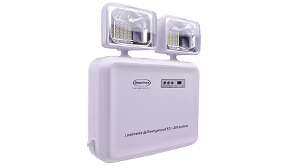 Luminária de Emergência 1200 LUMENS